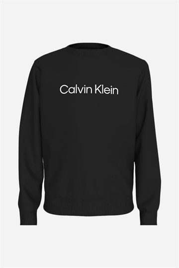 Calvin Klein Logo Sweatshirt - Black